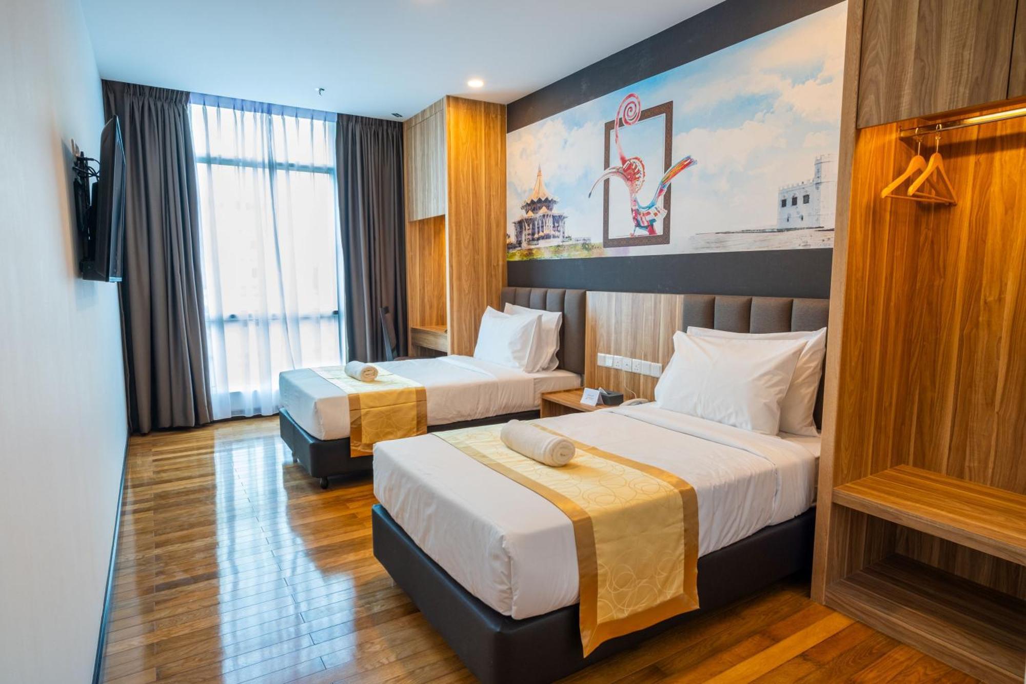 City Rise Hotel Miri Kültér fotó