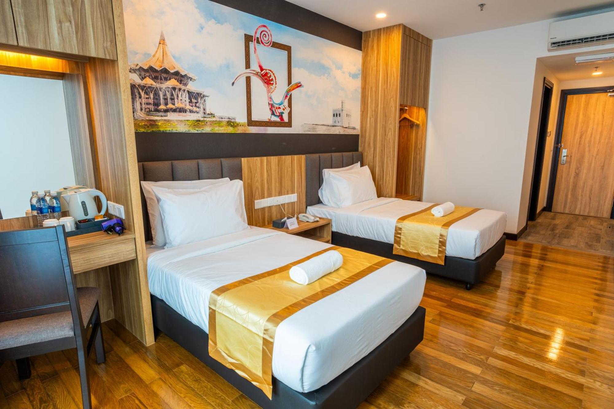 City Rise Hotel Miri Kültér fotó